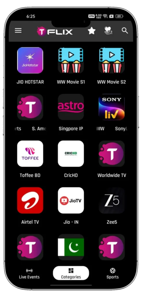 TFlix APK – Download Latest Version v1.0.1 5 TFlix APK Screenshot 3